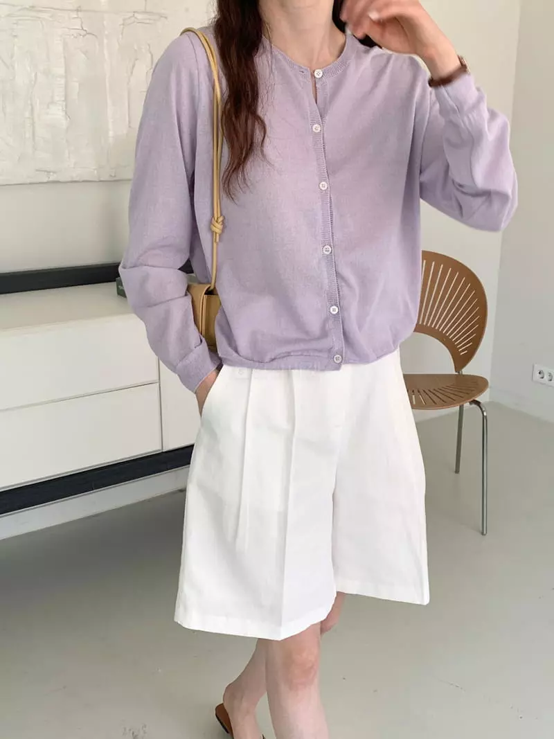 Sunday - Korean Women Fashion - #momslook - Ann Yurin Cardigan - 3