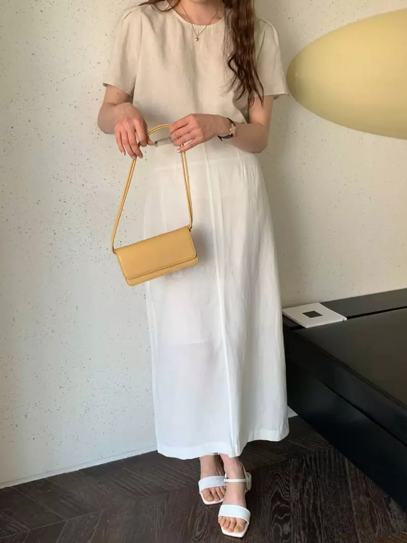 Sunday - Korean Women Fashion - #momslook - Lino Blouse