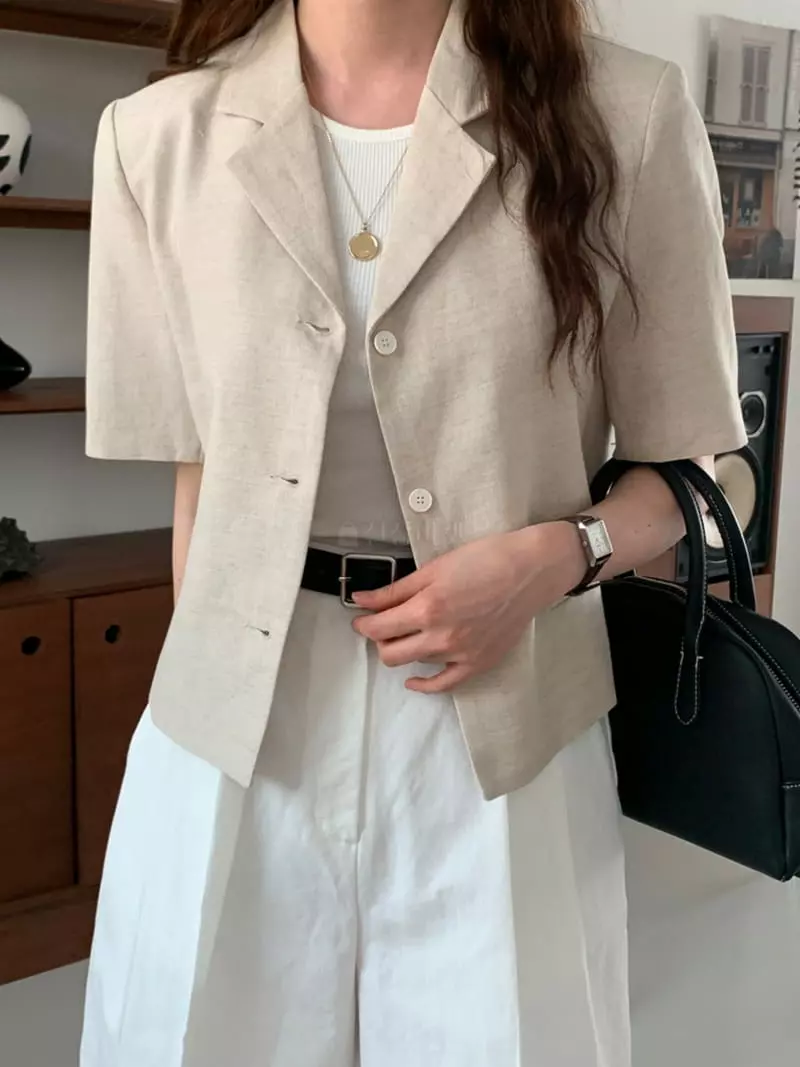 Sunday - Korean Women Fashion - #restrostyle - Row Jacket - 2