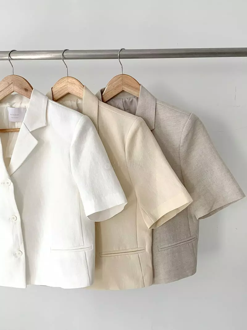 Sunday - Korean Women Fashion - #romanticstyle - Row Jacket - 4