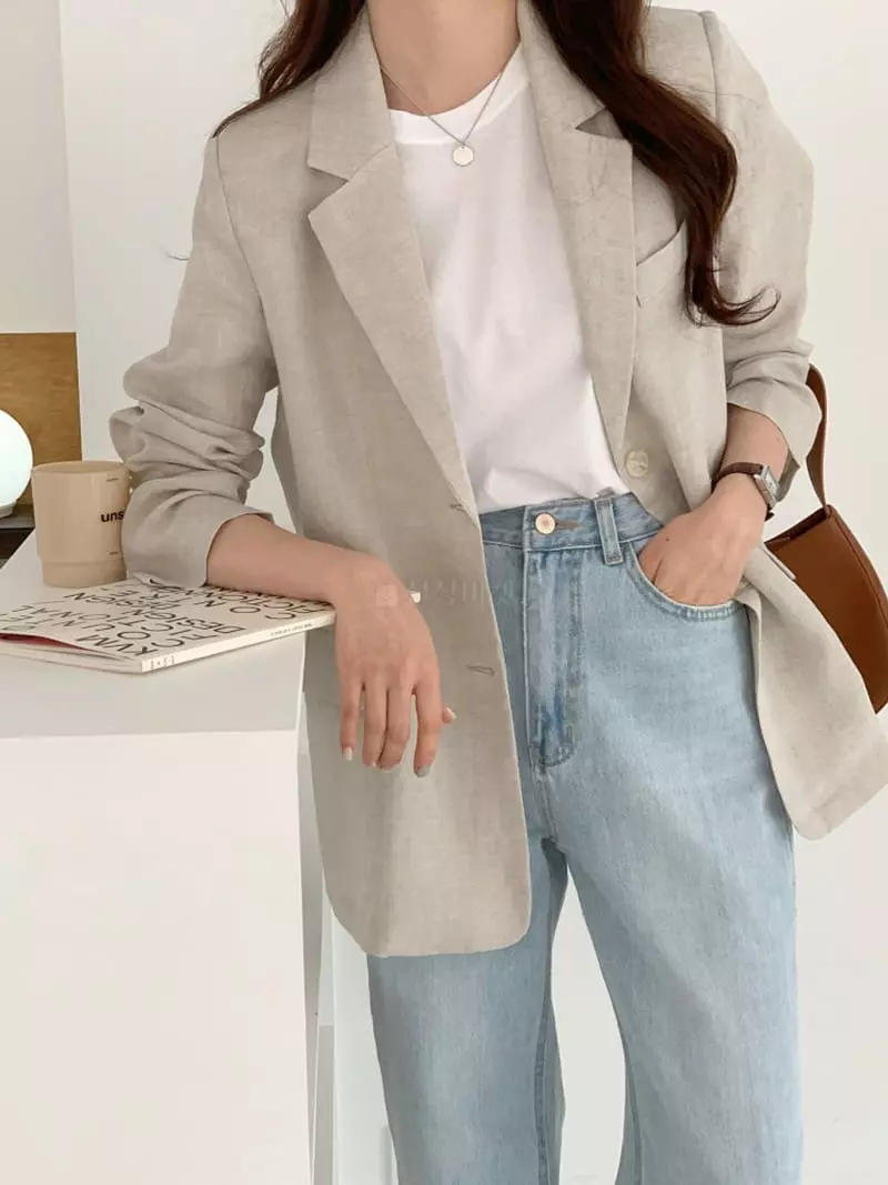 Sunday - Korean Women Fashion - #shopsmall - Maron Jacket - 3