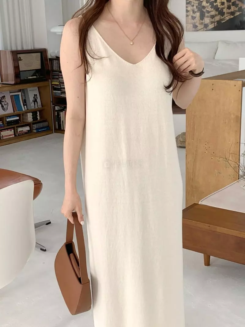 Sunday - Korean Women Fashion - #thatsdarling - Hime Sleeveless One-piece - 2