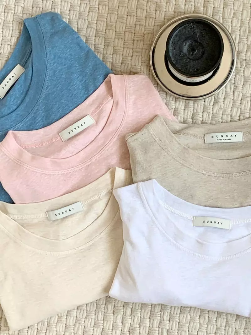Sunday - Korean Women Fashion - #vintageinspired - Garden Tee - 4