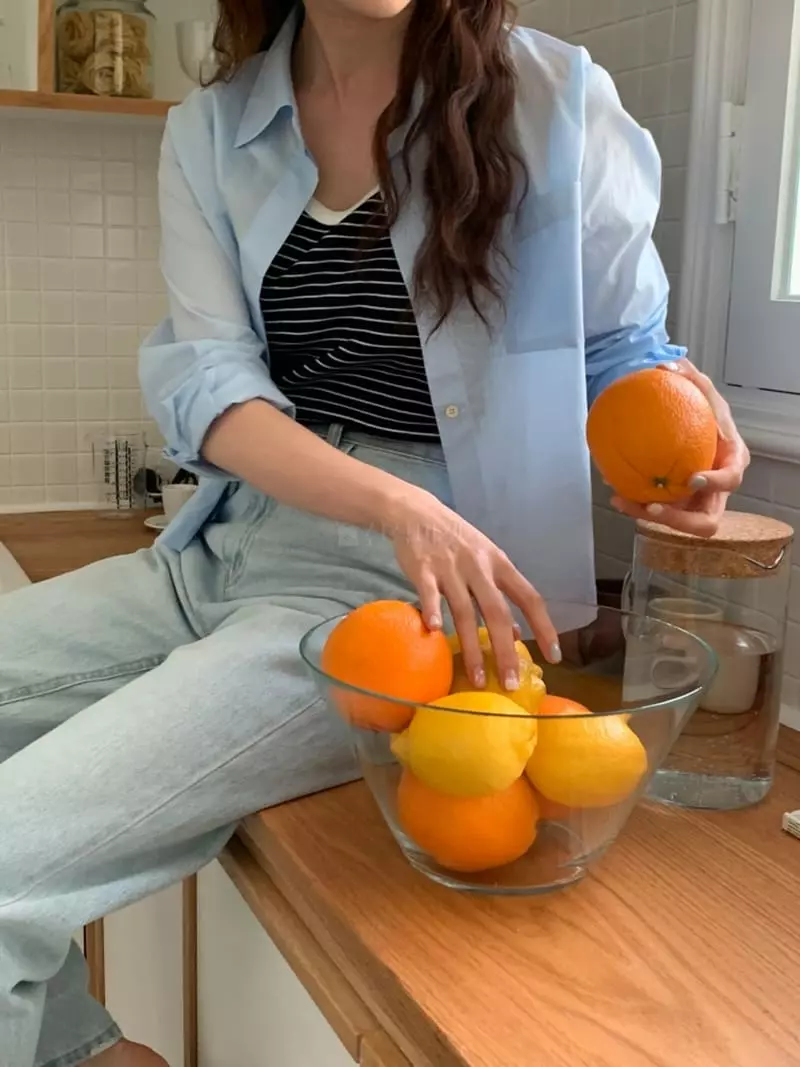 Sunday - Korean Women Fashion - #womensfashion - Momo Summer Shirt