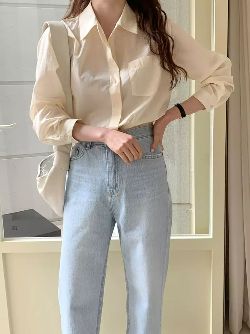 Sunday - Korean Women Fashion - #womensfashion - Momo Summer Shirt - 3