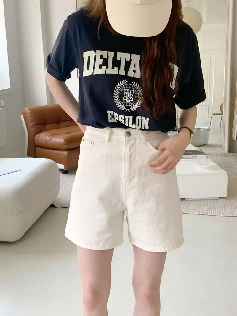 Sunday - Korean Women Fashion - #womensfashion - Delta Paint Tee - 3