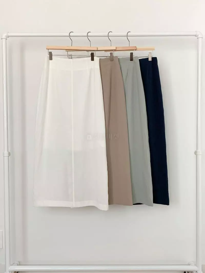 Sunday - Korean Women Fashion - #momslook - Lala Long Skirt - 4