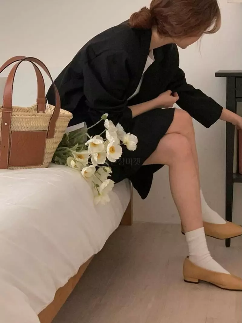 Tacit - Korean Women Fashion - #momslook - Terry Jacket - 2