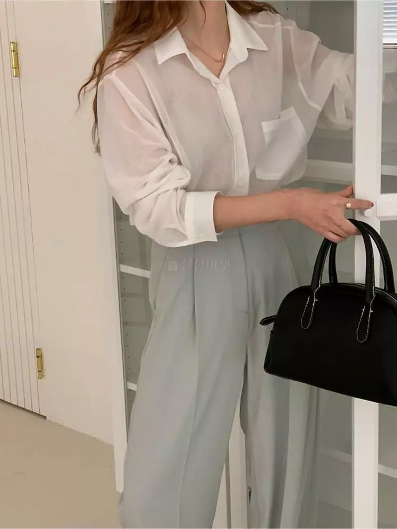 Tacit - Korean Women Fashion - #womensfashion - Cool Banding Pants - 4