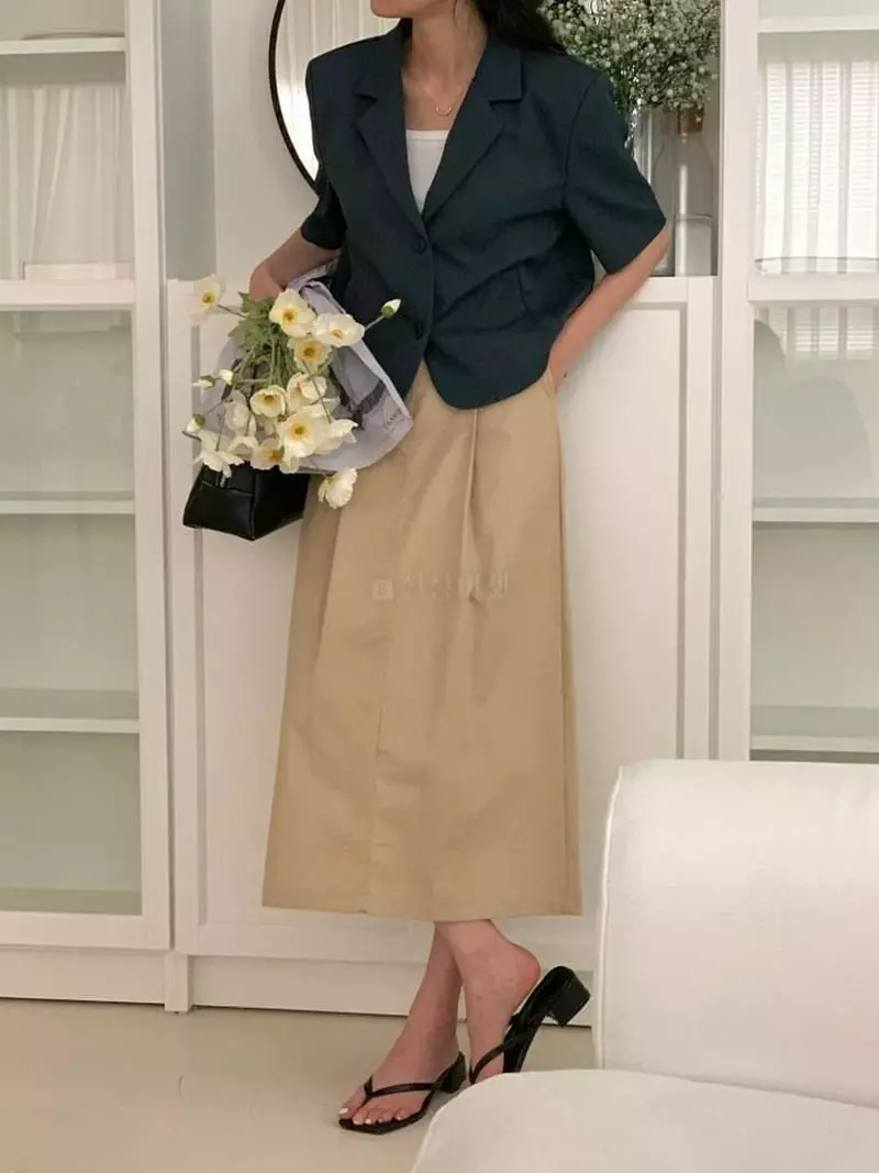 Tacit - Korean Women Fashion - #momslook - Long Skirt - 3