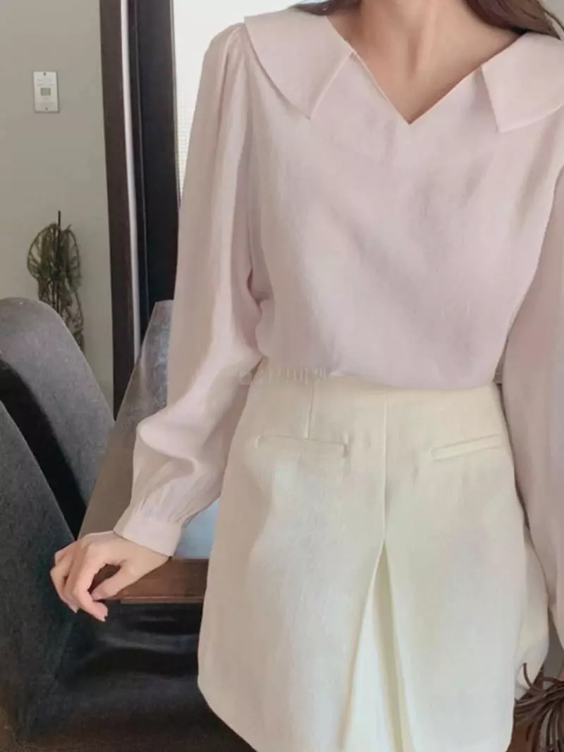Tacit - Korean Women Fashion - #womensfashion - Eri Blouse - 4