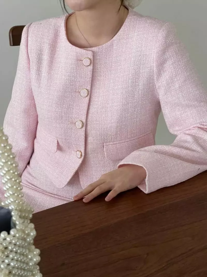 Tacit - Korean Women Fashion - #momslook - Apple Jacket