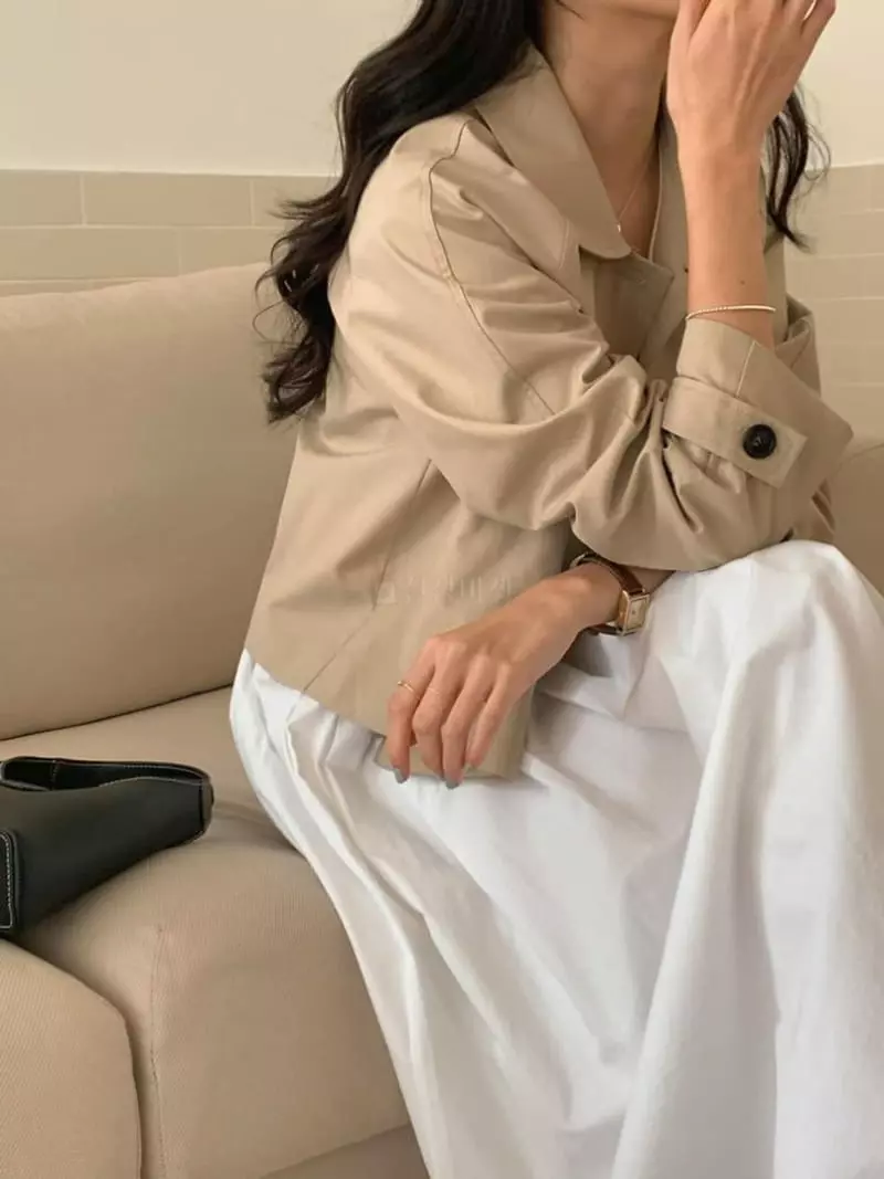 Tacit - Korean Women Fashion - #momslook - Short Jacket - 2
