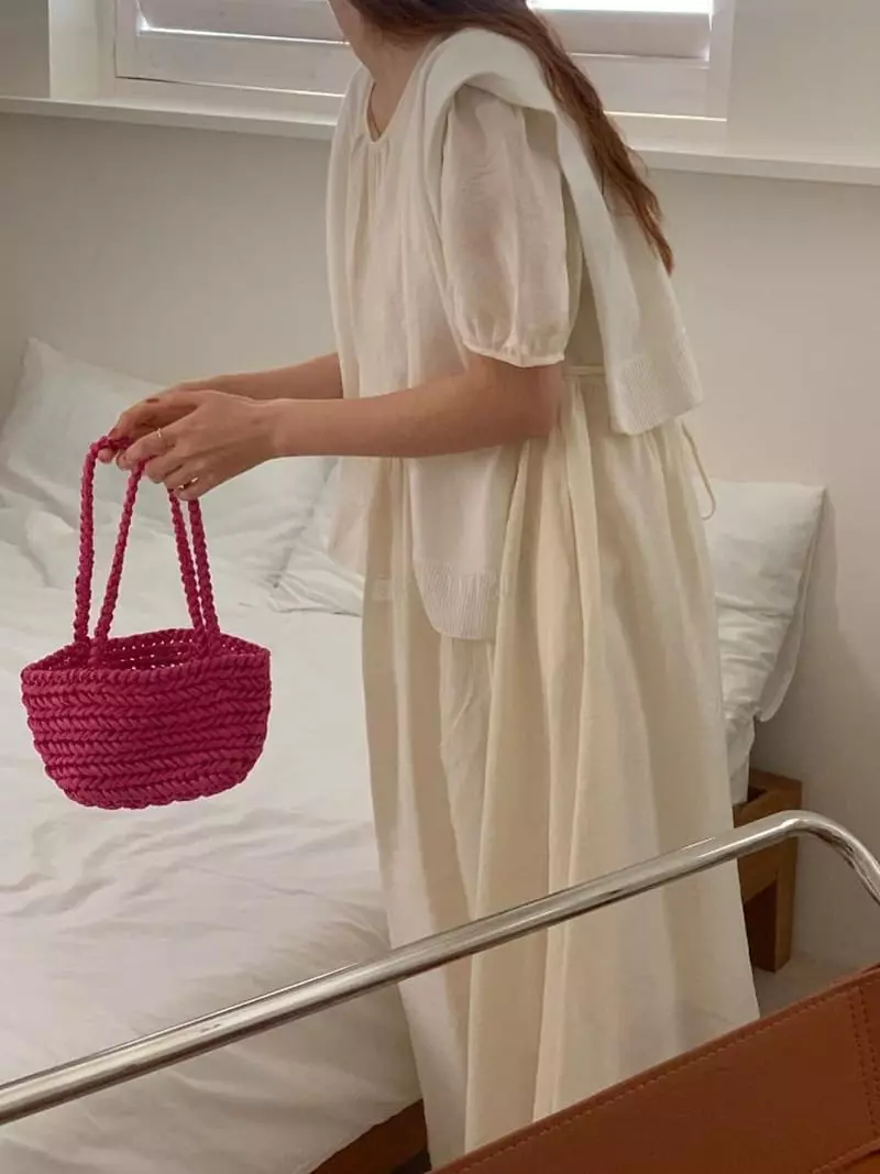 Tacit - Korean Women Fashion - #momslook - Shawl Knit - 3