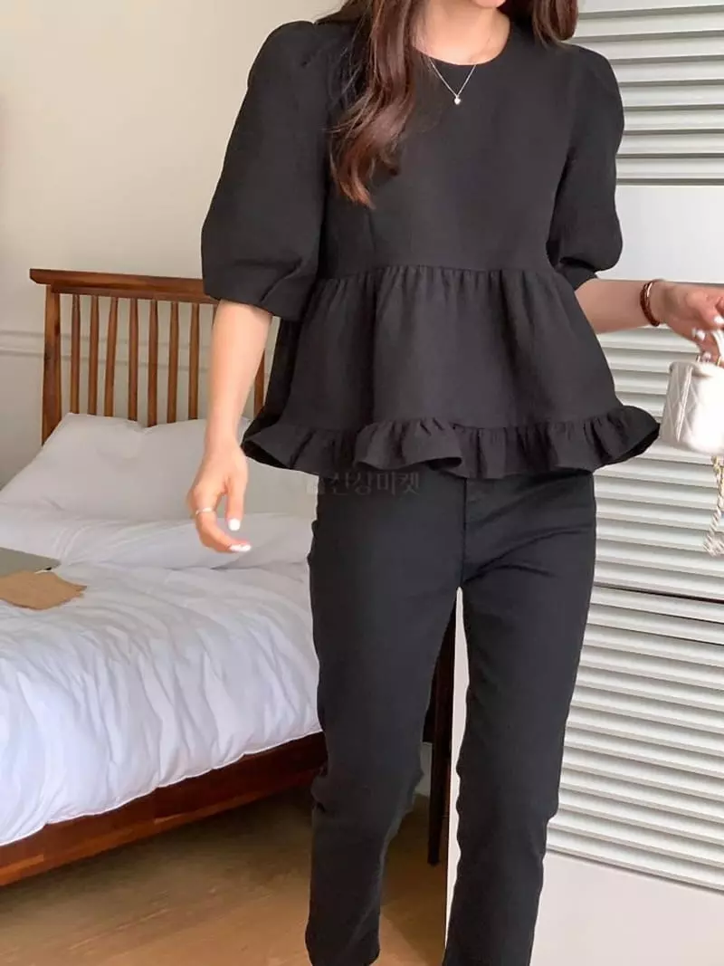 Tacit - Korean Women Fashion - #momslook - Lebien Blouse
