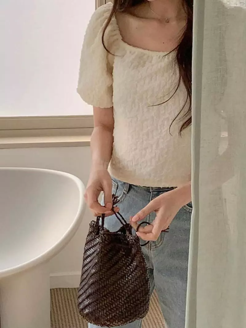 Tacit - Korean Women Fashion - #romanticstyle - Fairy Blouse