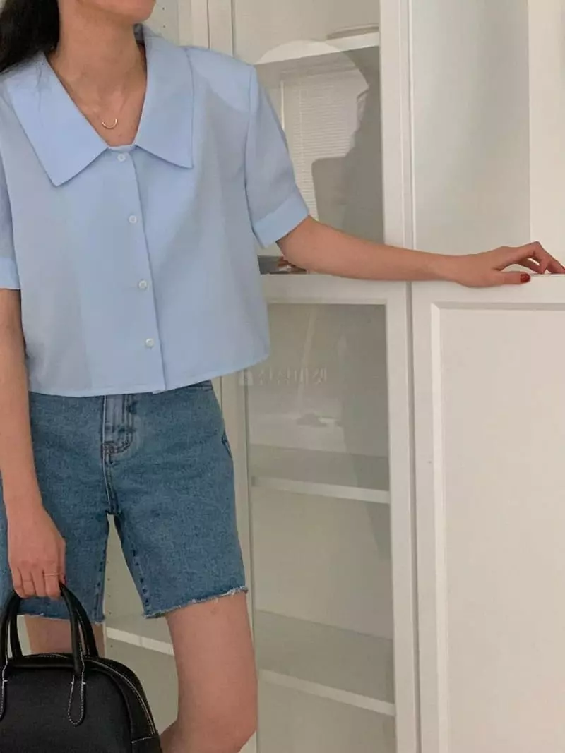 Tacit - Korean Women Fashion - #thatsdarling - Pad Blouse