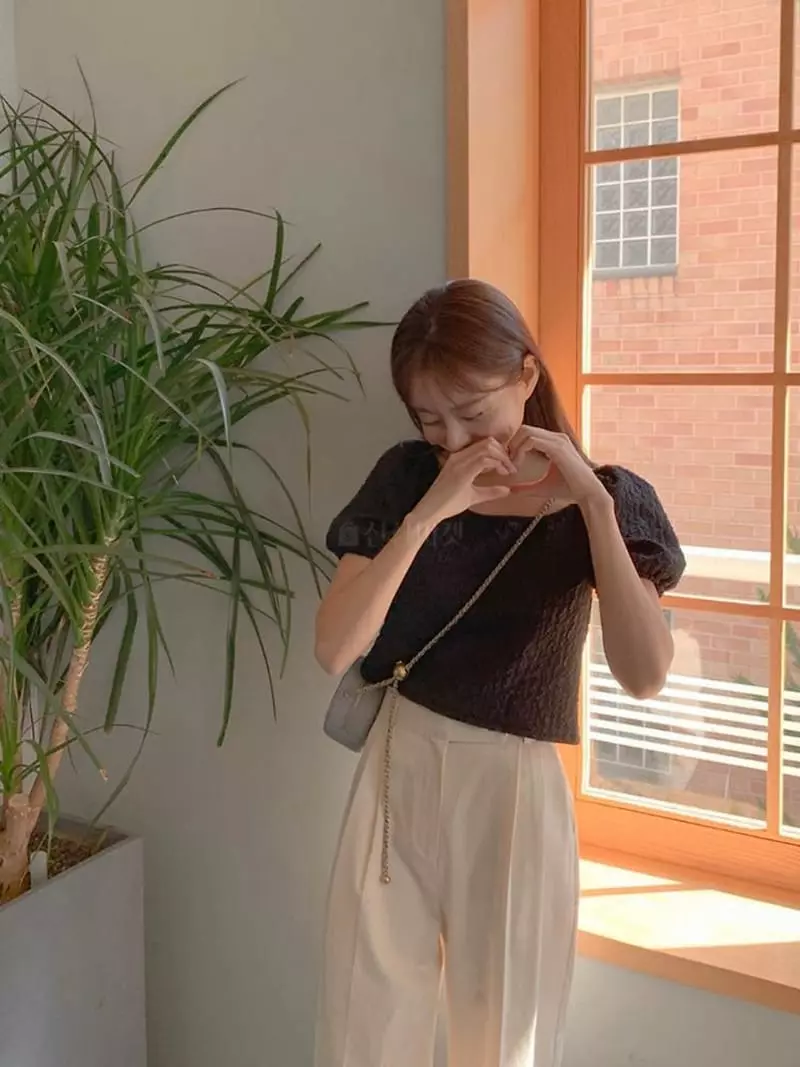 Tacit - Korean Women Fashion - #thatsdarling - Fairy Blouse - 3