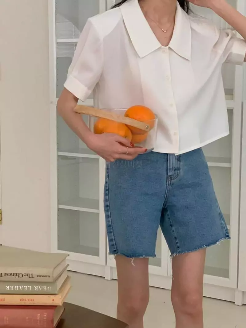 Tacit - Korean Women Fashion - #momslook - Pad Blouse - 4