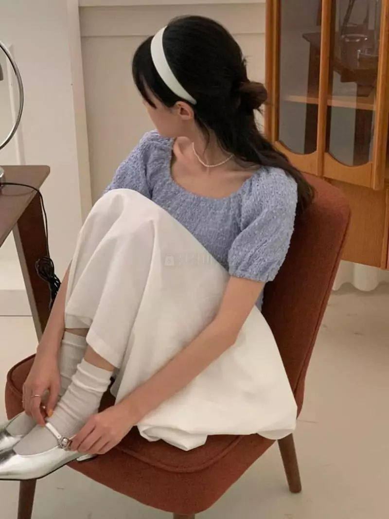 Tacit - Korean Women Fashion - #womensfashion - Twinkle Blouse - 3