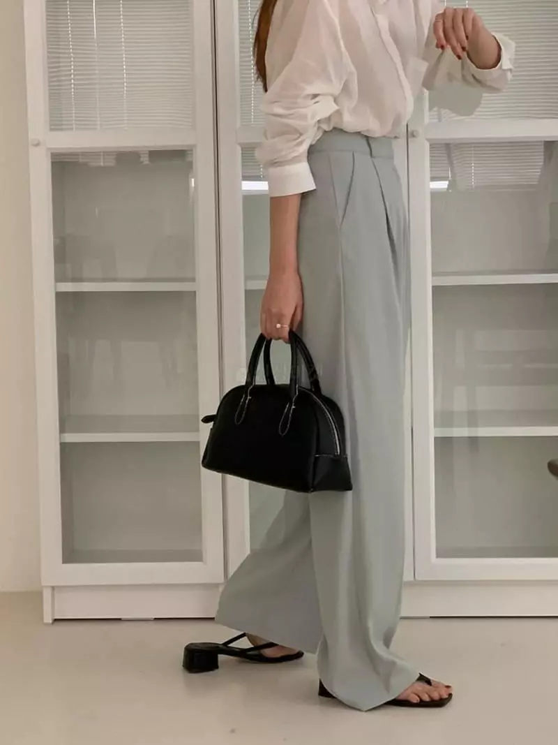 Tacit - Korean Women Fashion - #womensfashion - Cool Banding Pants