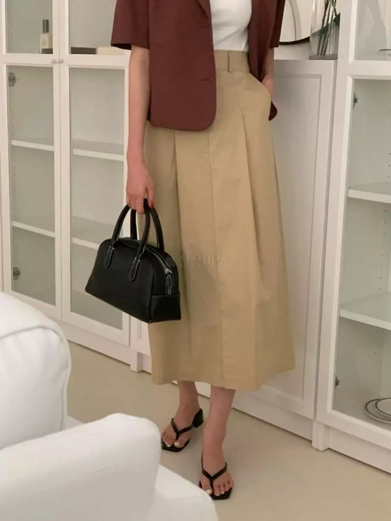 Tacit - Korean Women Fashion - #womensfashion - Long Skirt - 2