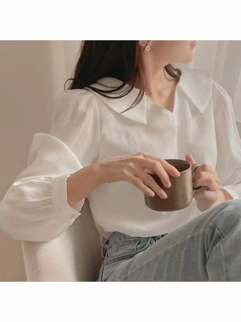 Tacit - Korean Women Fashion - #womensfashion - Eri Blouse