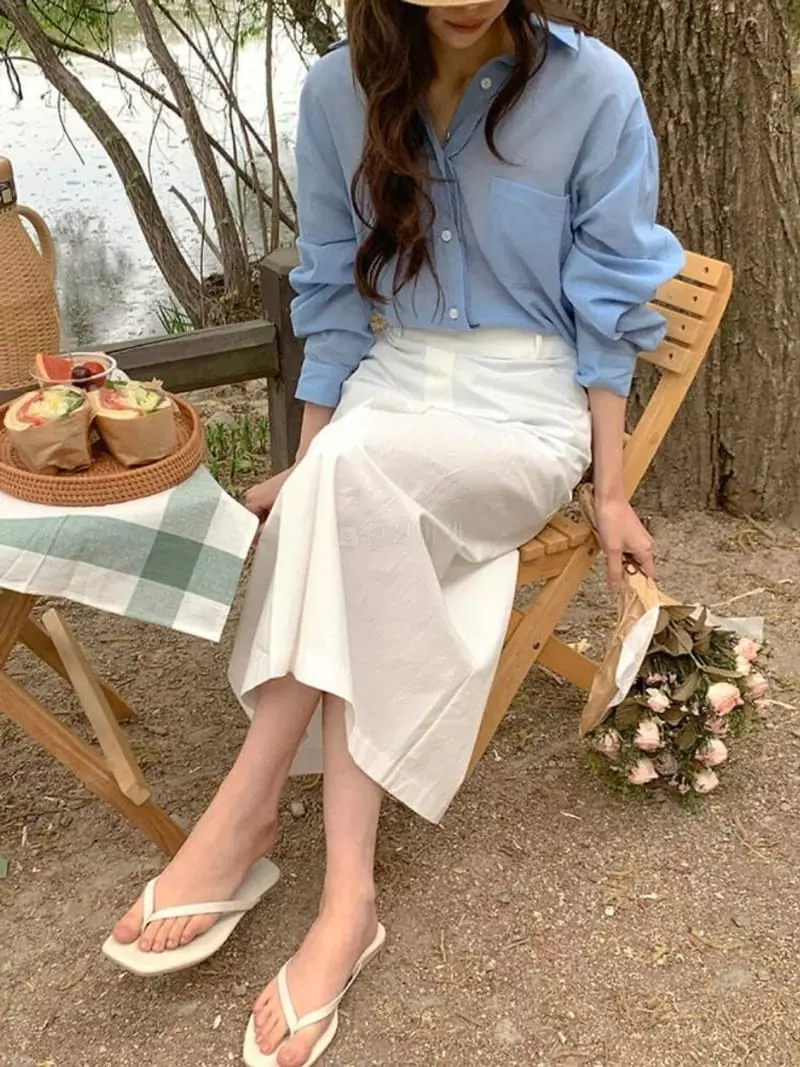 Tacit - Korean Women Fashion - #womensfashion - Asa Shirt - 3
