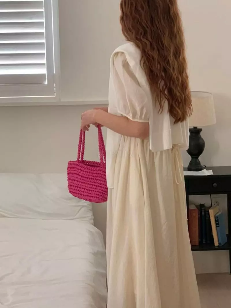 Tacit - Korean Women Fashion - #momslook - Shawl Knit - 4