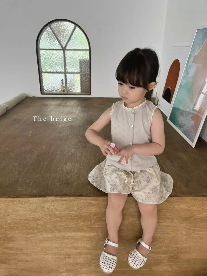 The Beige - Korean Children Fashion - #Kfashion4kids - Rib Lace Tee - 8