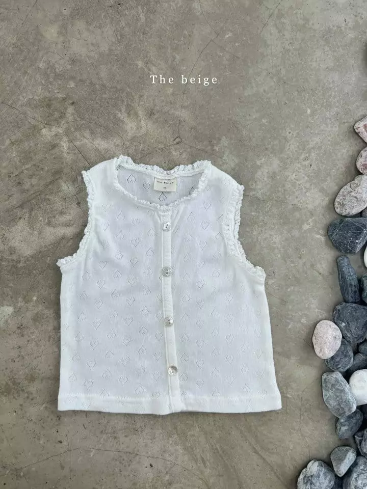 The Beige - Korean Children Fashion - #designkidswear - Rib Lace Tee - 2