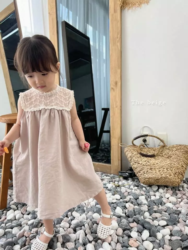 The Beige - Korean Children Fashion - #littlefashionista - Summer Lace One-piece - 5