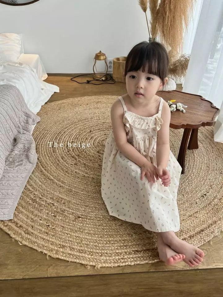 The Beige - Korean Children Fashion - #prettylittlegirls - Frill String One-piece - 9