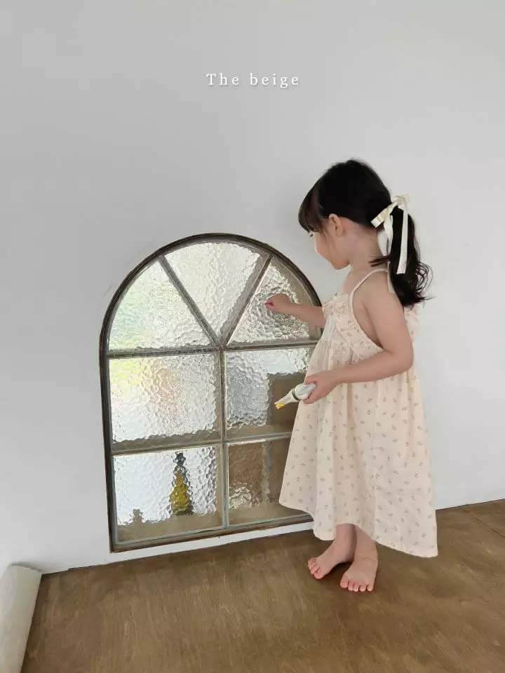 The Beige - Korean Children Fashion - #stylishchildhood - Frill String One-piece - 12
