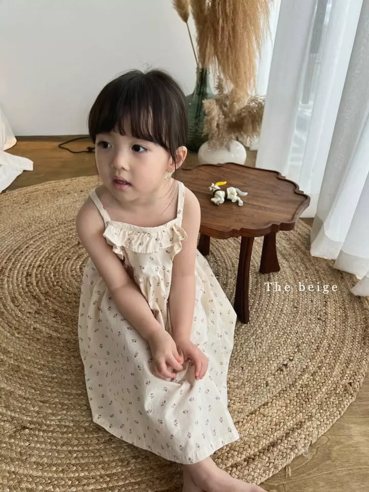 The Beige - Korean Children Fashion - #todddlerfashion - Frill String One-piece - 10
