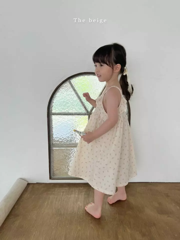 The Beige - Korean Children Fashion - #toddlerclothing - Frill String One-piece - 11