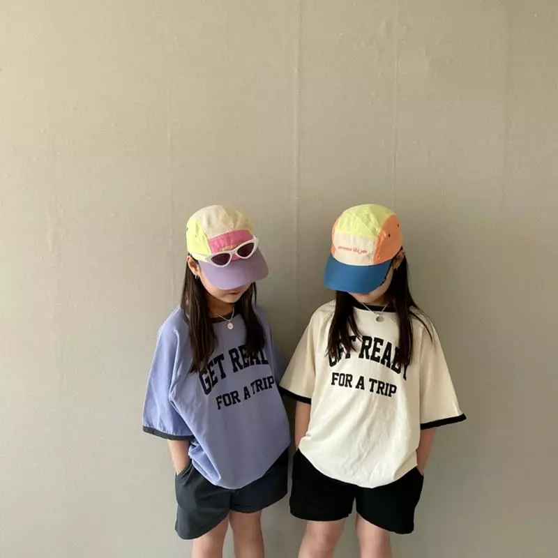 The Grey - Korean Children Fashion - #Kfashion4kids - Trip Top Bottom Set - 6