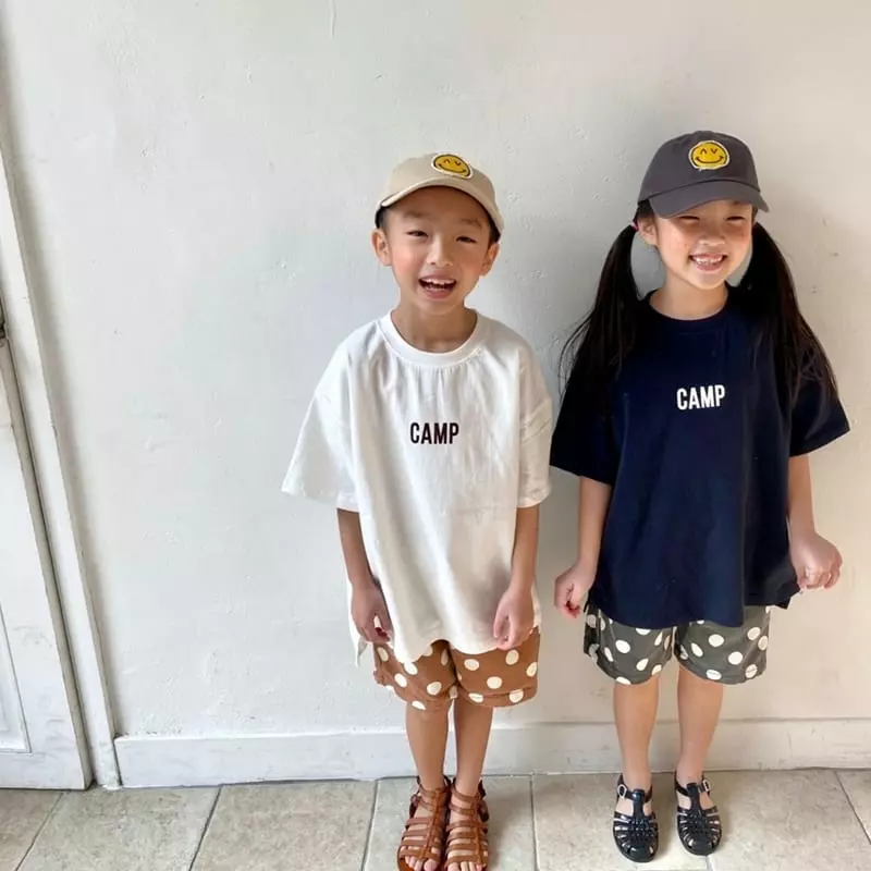 The Grey - Korean Children Fashion - #Kfashion4kids - Camp Boxy Tee - 3