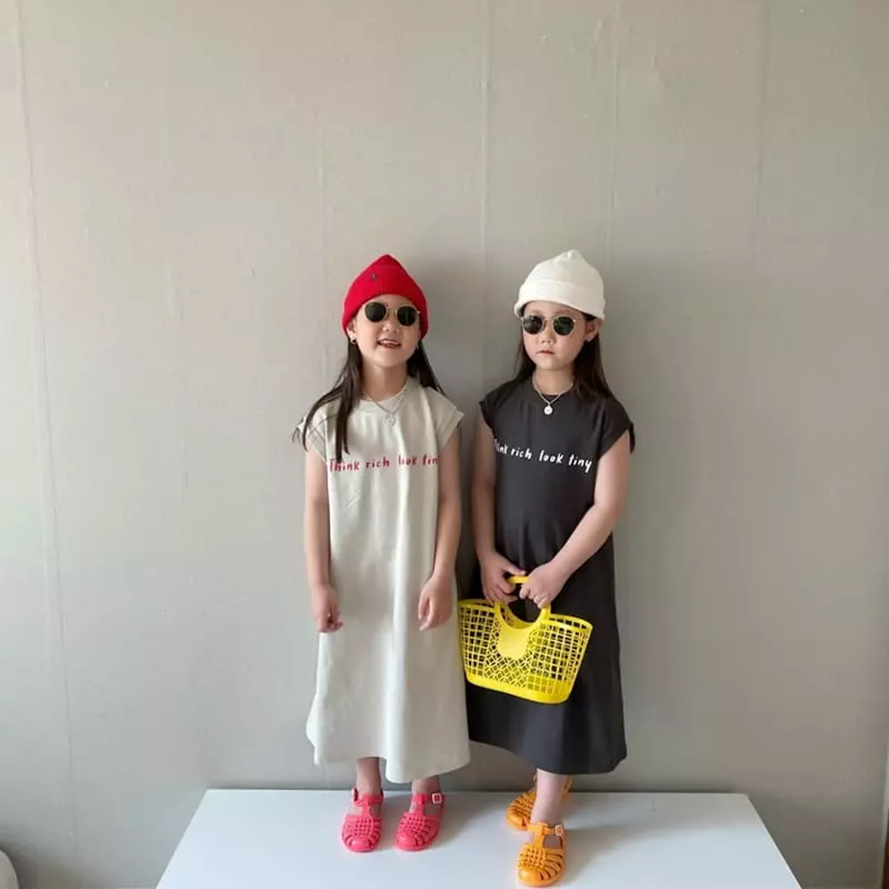 The Grey - Korean Children Fashion - #Kfashion4kids - Tiny One-piece - 9