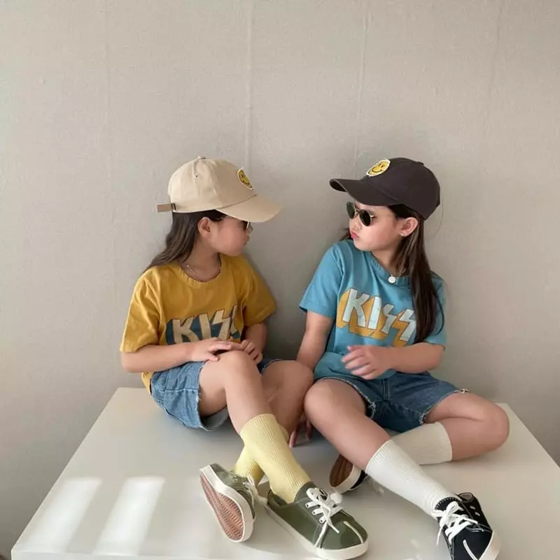 The Grey - Korean Children Fashion - #Kfashion4kids - Kiss Tee - 7