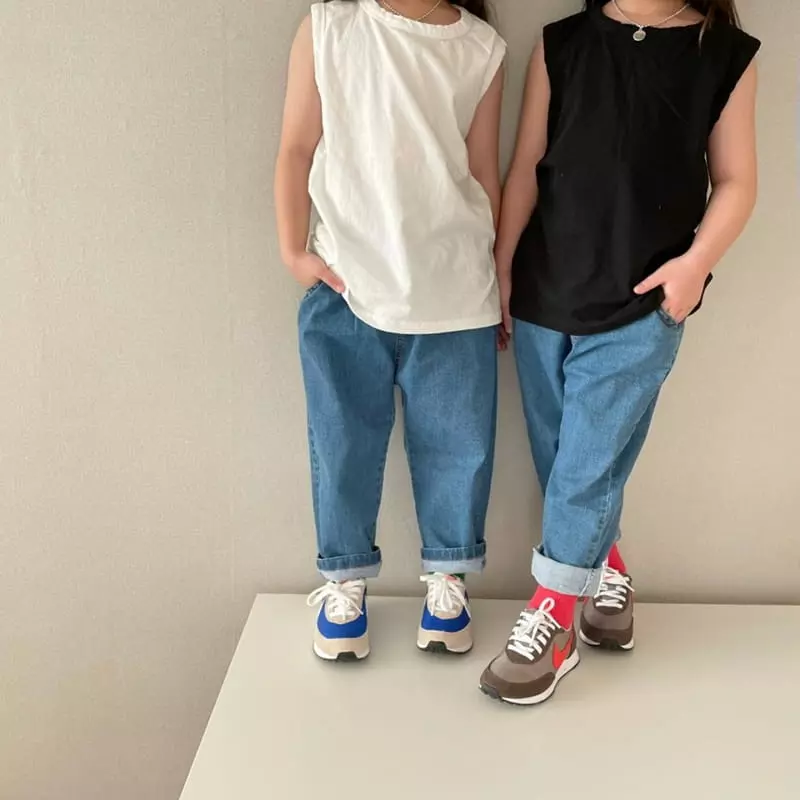 The Grey - Korean Children Fashion - #Kfashion4kids - Daily Sleeveless - 6