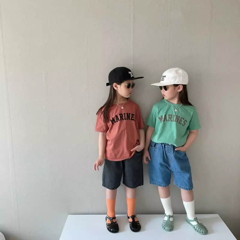 The Grey - Korean Children Fashion - #Kfashion4kids - Marine Tee - 2