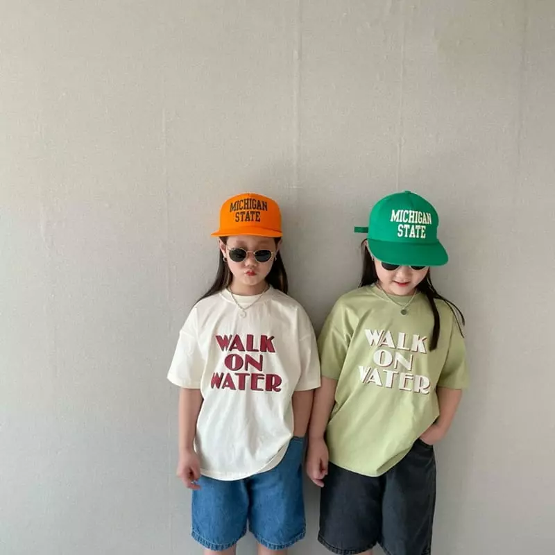 The Grey - Korean Children Fashion - #Kfashion4kids - Walk One Boxy Tee