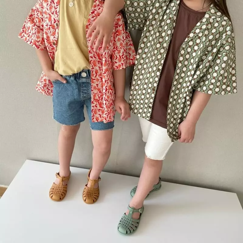 The Grey - Korean Children Fashion - #kidzfashiontrend - Open Shirt - 4