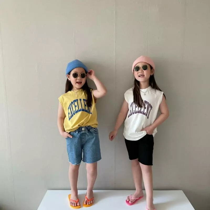 The Grey - Korean Children Fashion - #Kfashion4kids - Cutting Shorts - 2