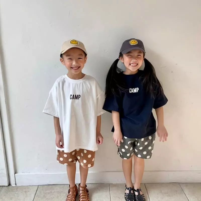The Grey - Korean Children Fashion - #childofig - Camp Boxy Tee - 8