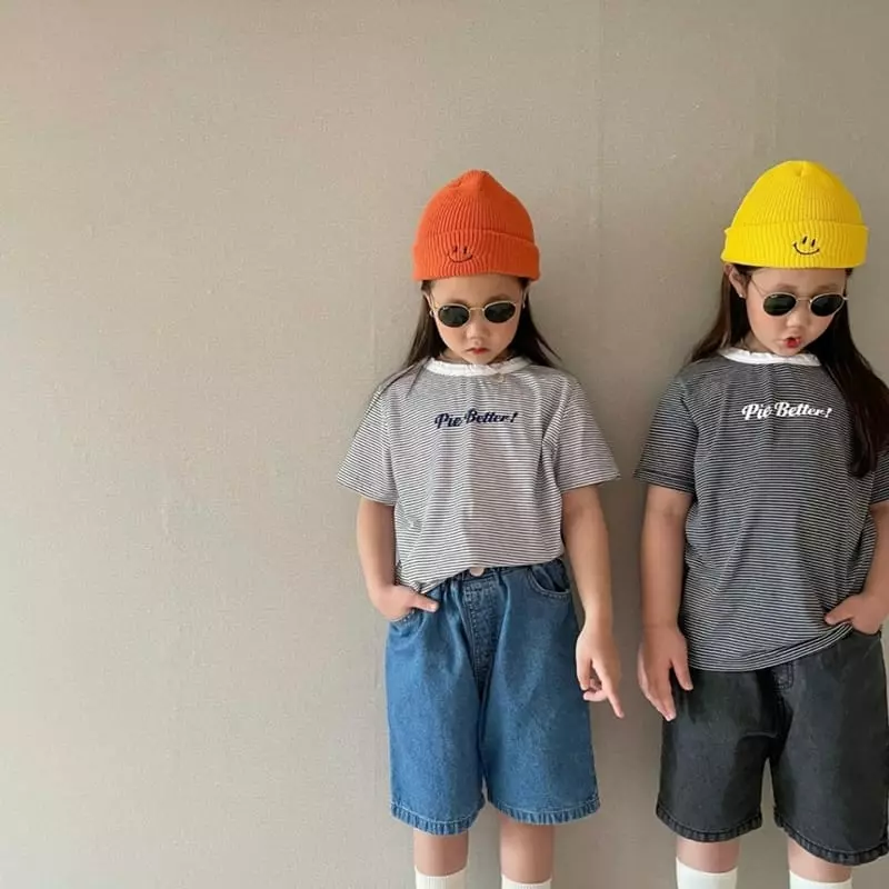 The Grey - Korean Children Fashion - #childofig - Pie Washing Tee - 6