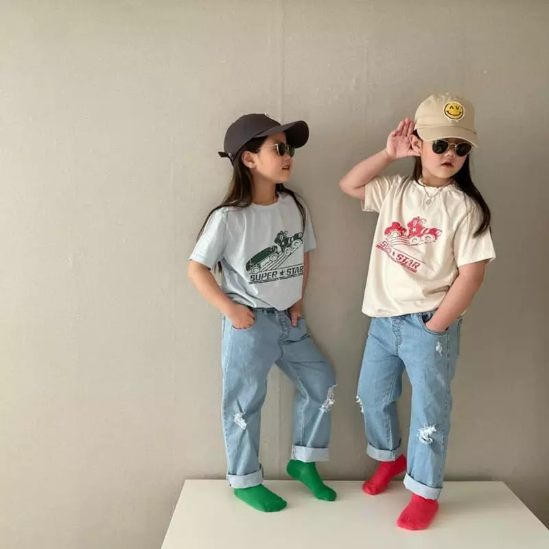 The Grey - Korean Children Fashion - #childofig - Super Star Tee - 3