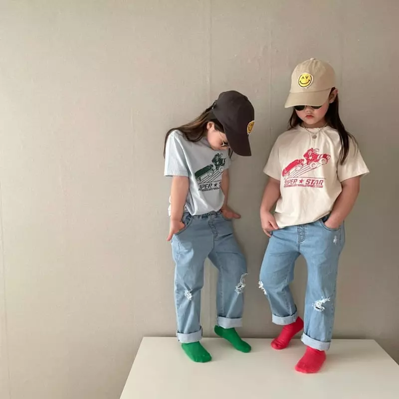 The Grey - Korean Children Fashion - #childofig - Super Star Tee - 4