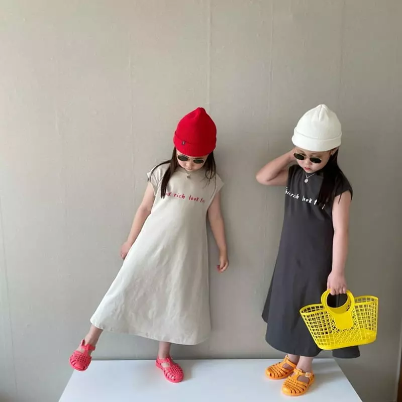 The Grey - Korean Children Fashion - #childofig - Tiny One-piece